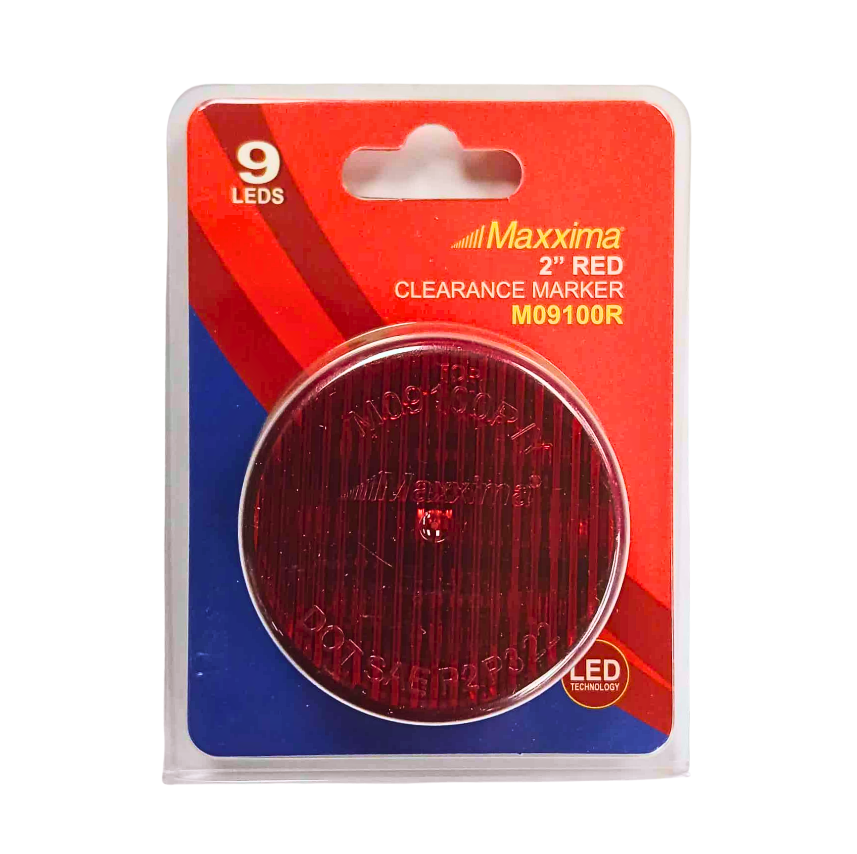 2" Red Clearance Marker M09100R