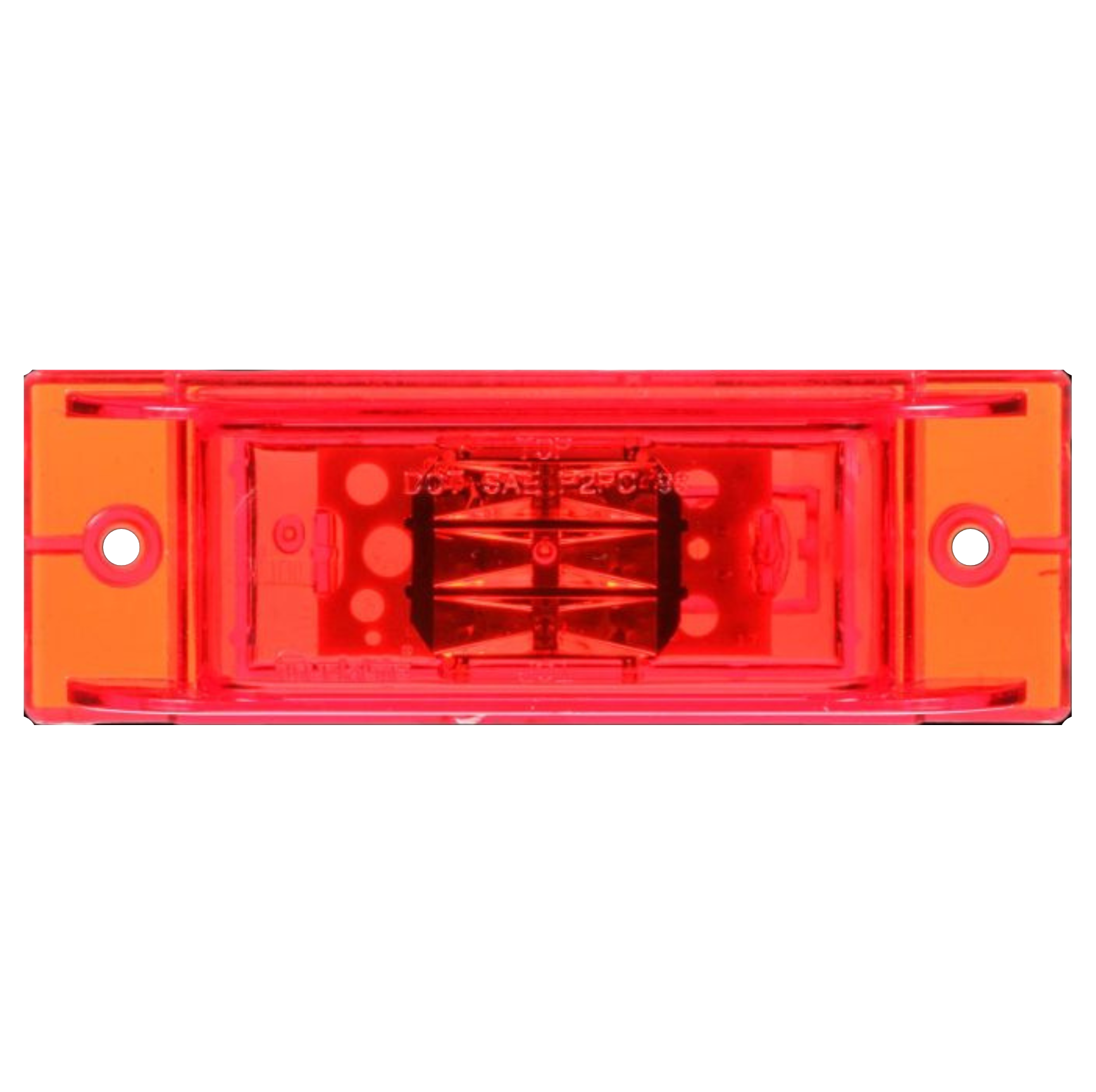 Red LED Rectangular Clearance Light