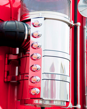 22" Red LED Air Cleaner Light Set