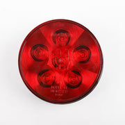 4.35" Red Round 6-LED Stop / Turn / Tail Light - 44302R3 Truck-Lite Super 44®
