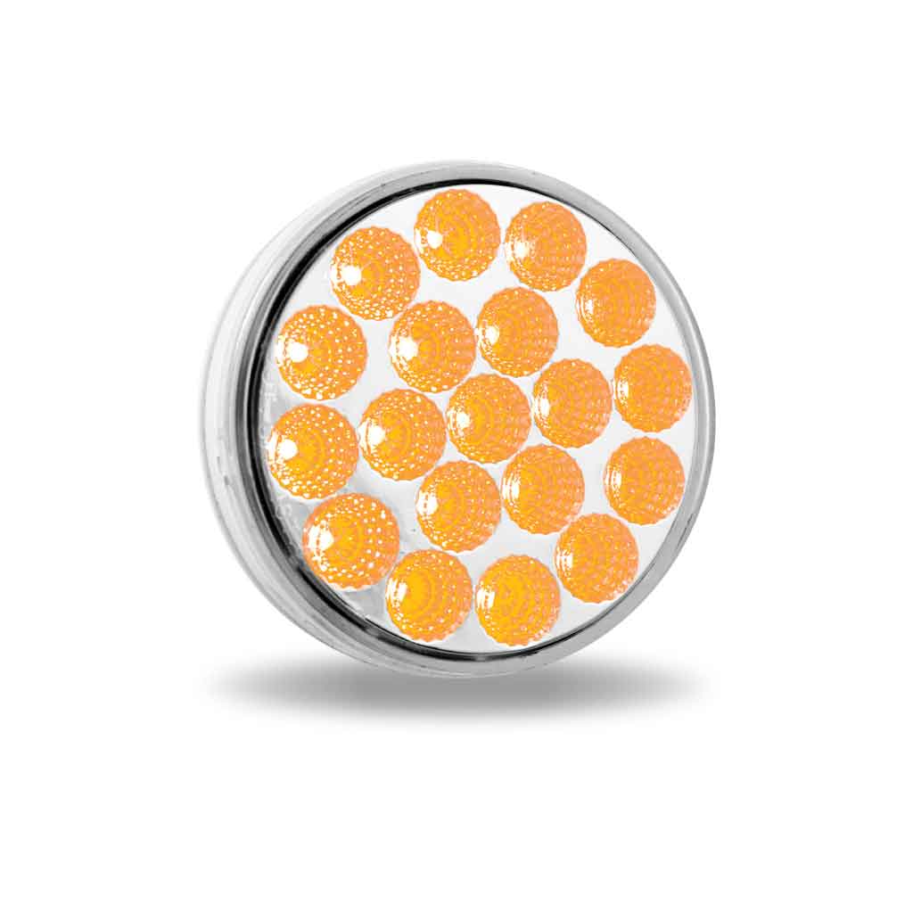 4" Amber/White Dual Function Stop/Turn