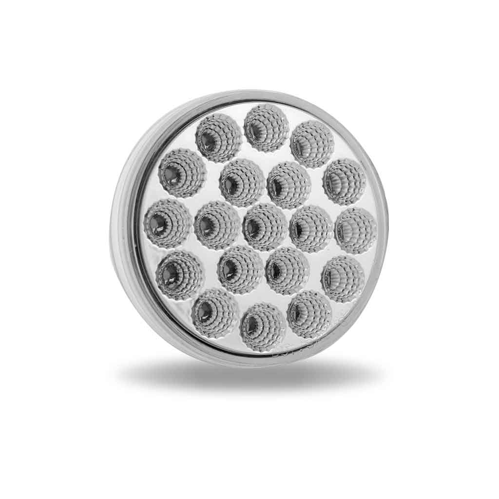 4" Amber/White Dual Function Stop/Turn