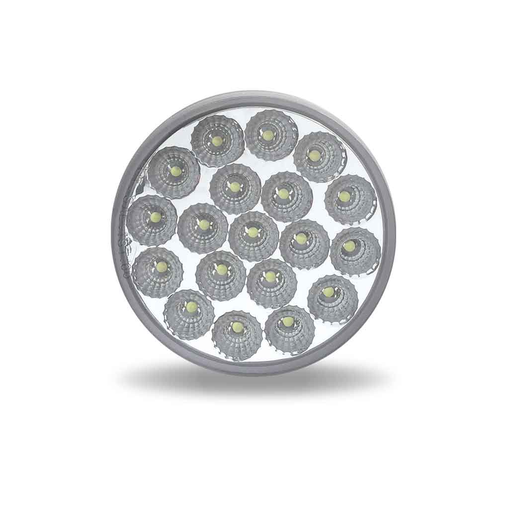 4" Amber/White Dual Function Stop/Turn