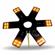 8″ Amber Auxiliary Star LED Light for 15″ Donaldson/Vortox Air Cleaners