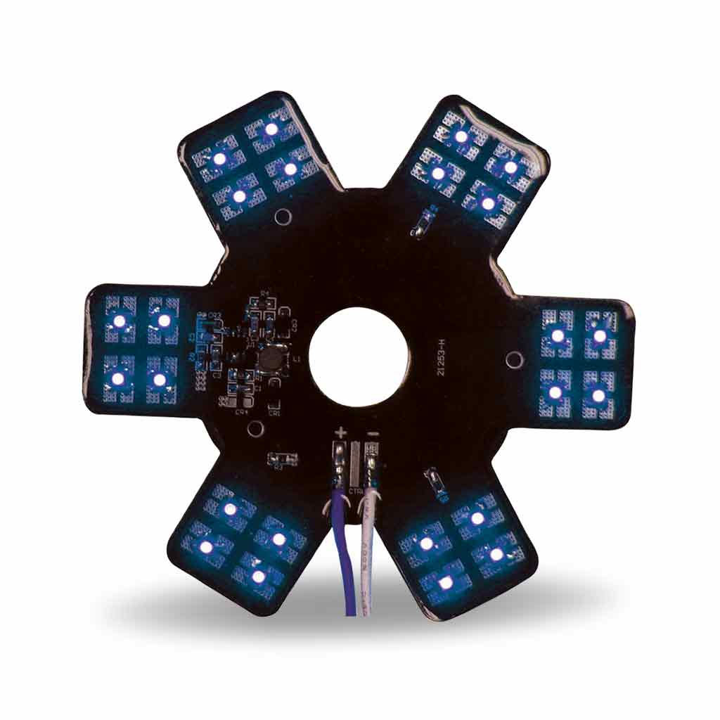5″ Blue Auxiliary Star LED Light for 13″ & 15″ Donaldson/Vortox Air Cleaners