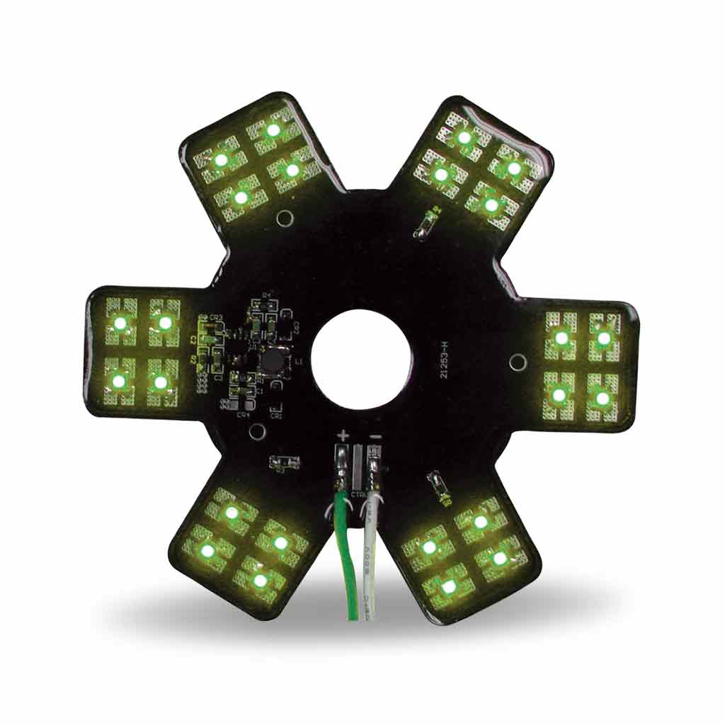 5″ Green Auxiliary Star LED Light for 13″ & 15″ Donaldson/Vortox Air Cleaners