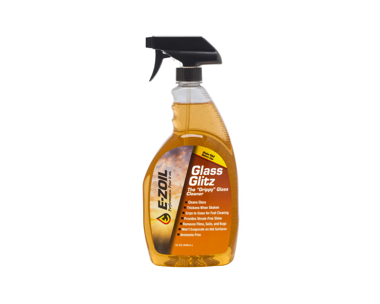 E-ZOIL Glass Glitz Cleaner 32 oz