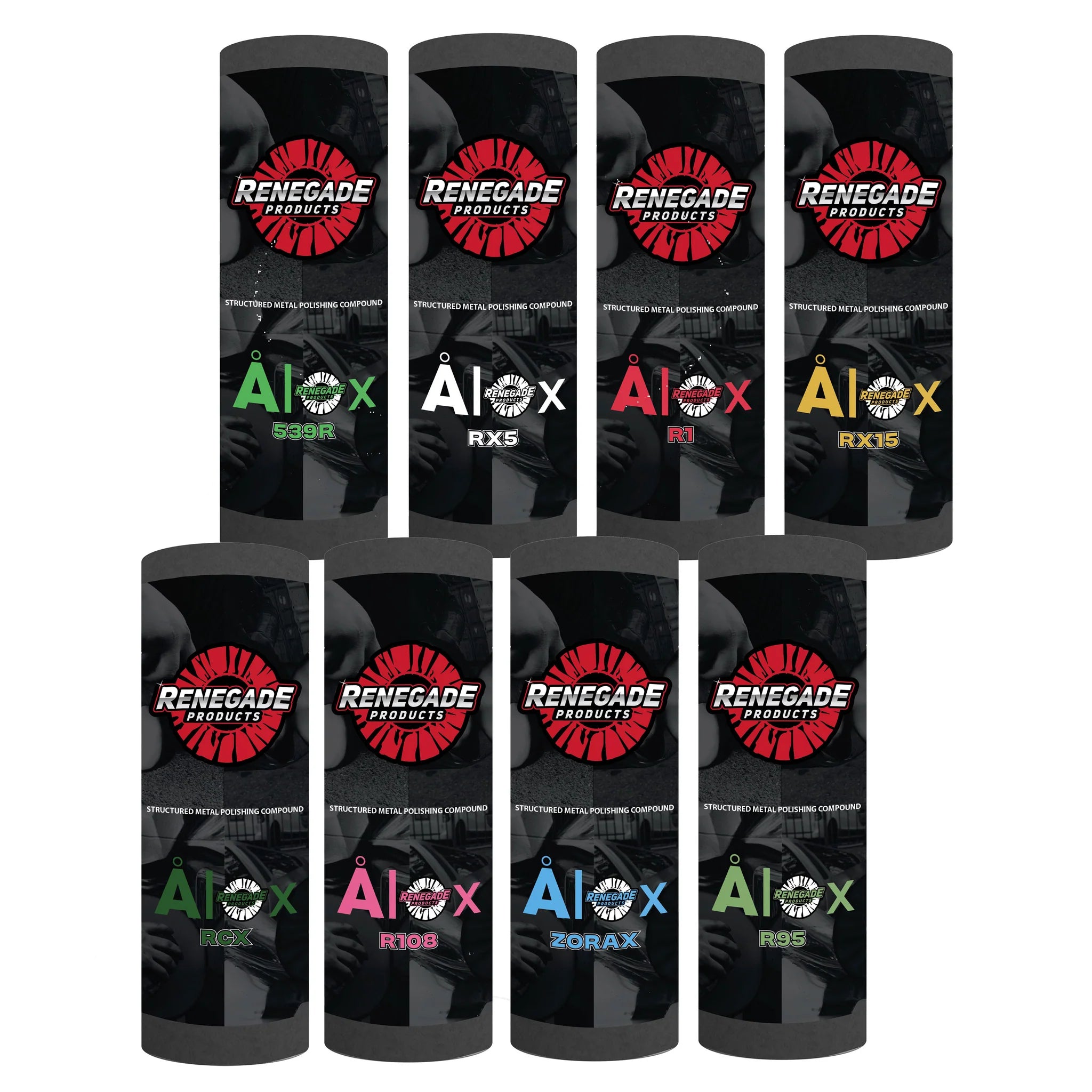 Renegade AlOx Structured Polishing Compounds