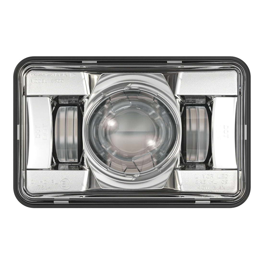 4" x 6" LED High Beam Headlight Heated