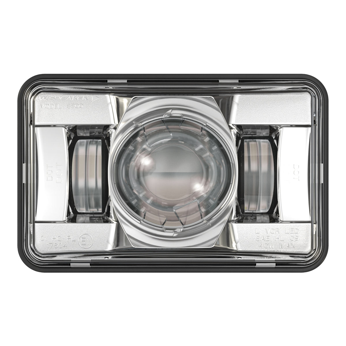 4" x 6" LED High Beam Headlight Heated