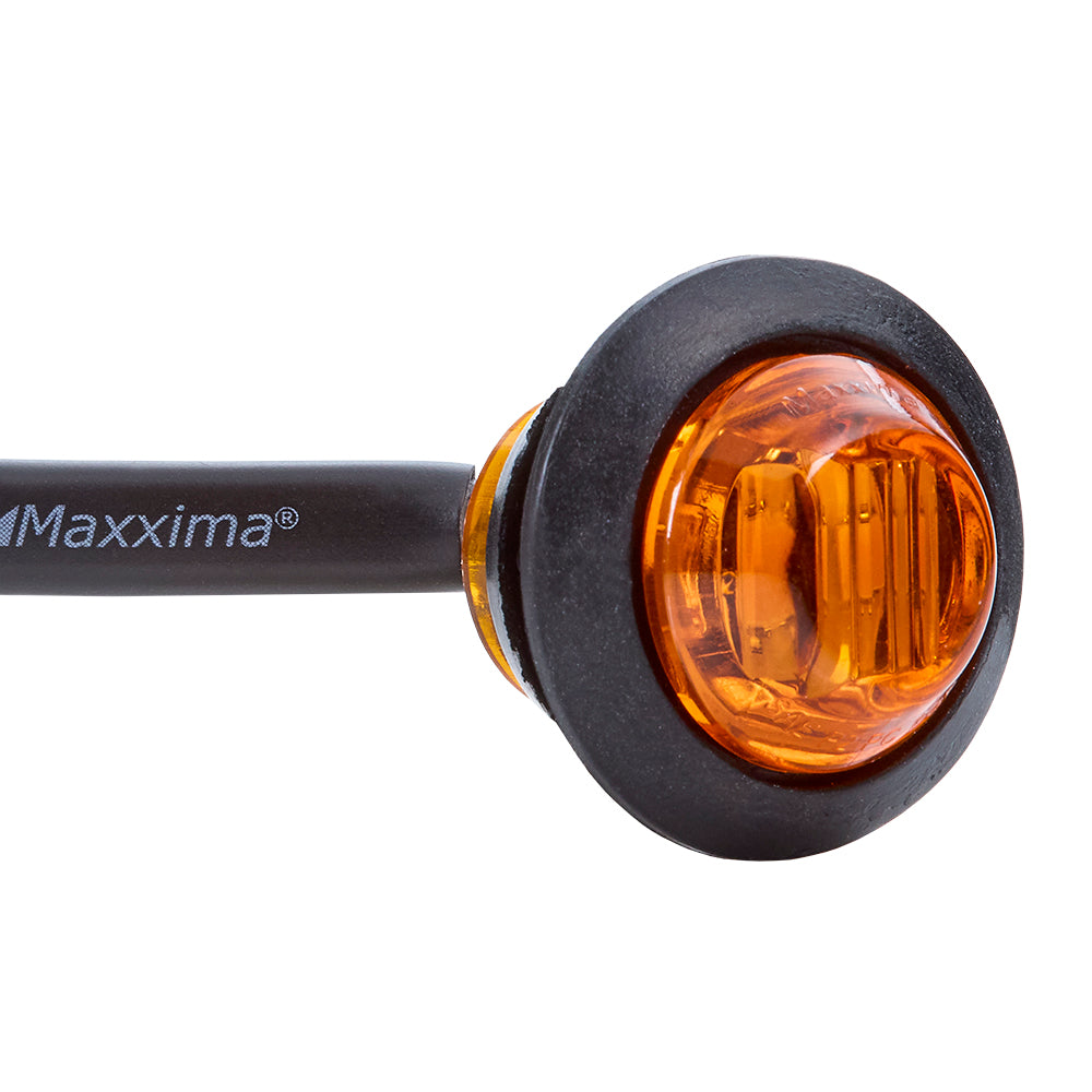 3/4" Round Amber Clearance Marker
