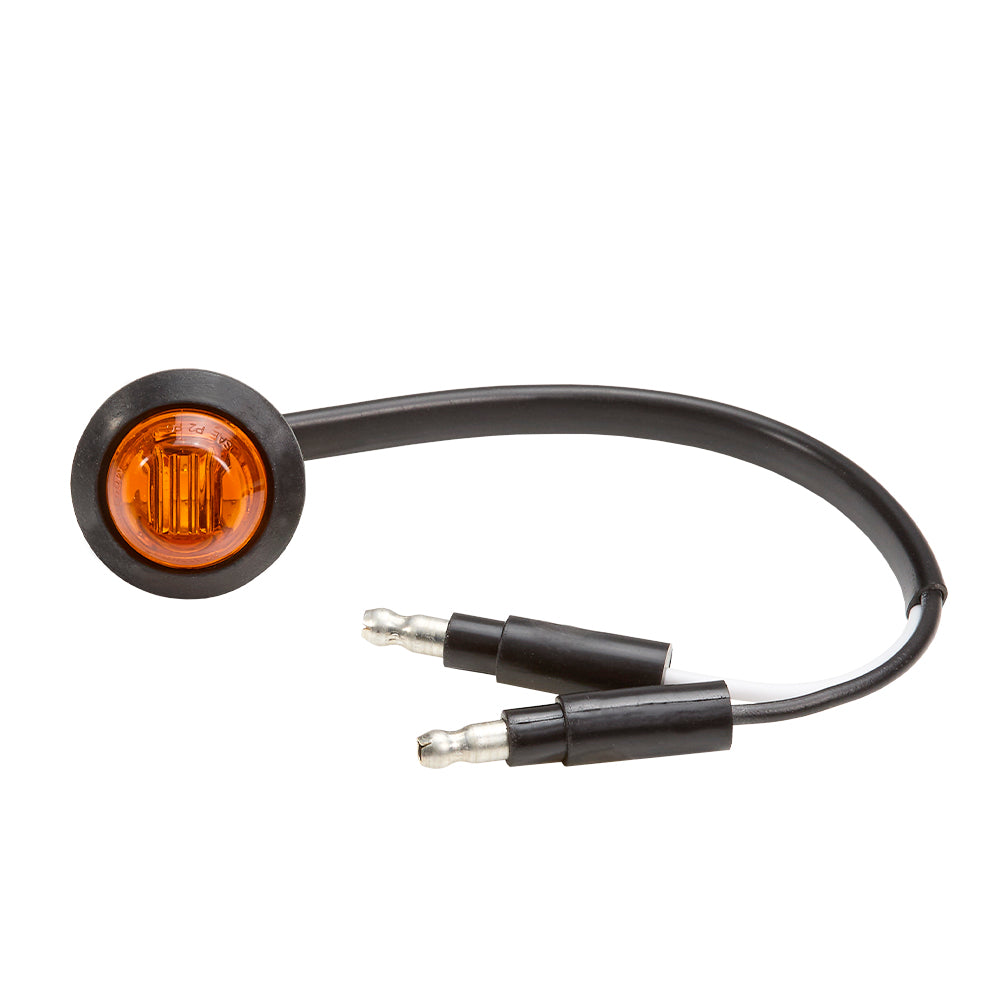 3/4" Round Amber Clearance Marker