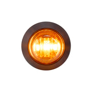 3/4" Round Amber Clearance Marker