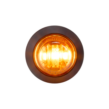 3/4" Round Amber Clearance Marker