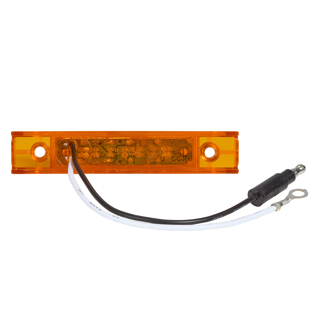 3/4" x 4" Amber LED Rectangular Clearance Marker