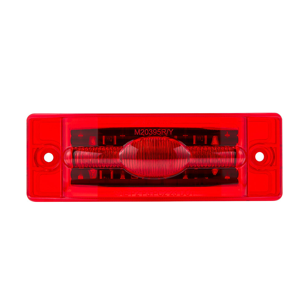 2" x 6" Red Combination Clearance Marker Light