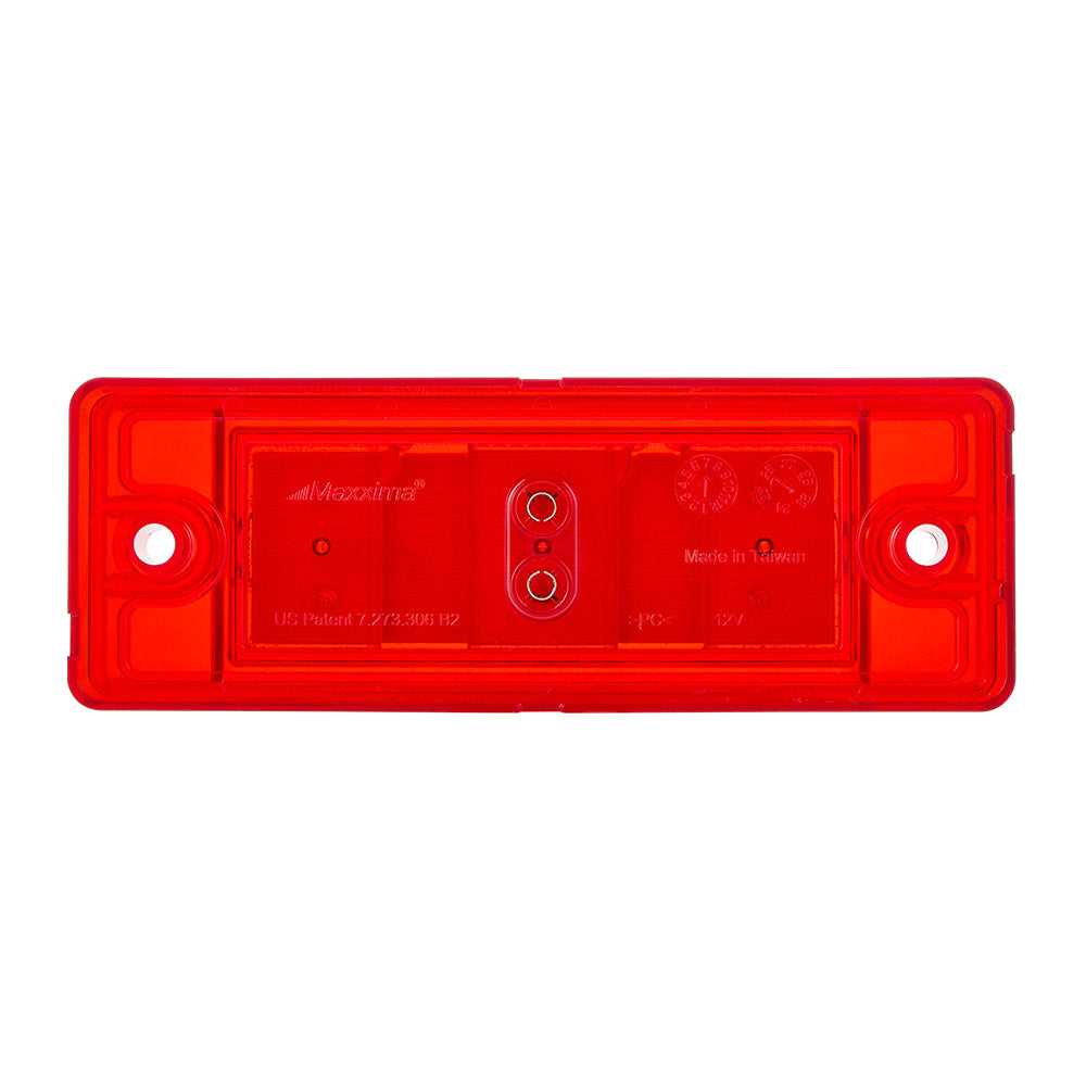 2" x 6" Red Combination Clearance Marker Light