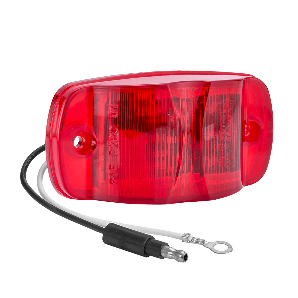 Red LED Rectangular Clearance Marker