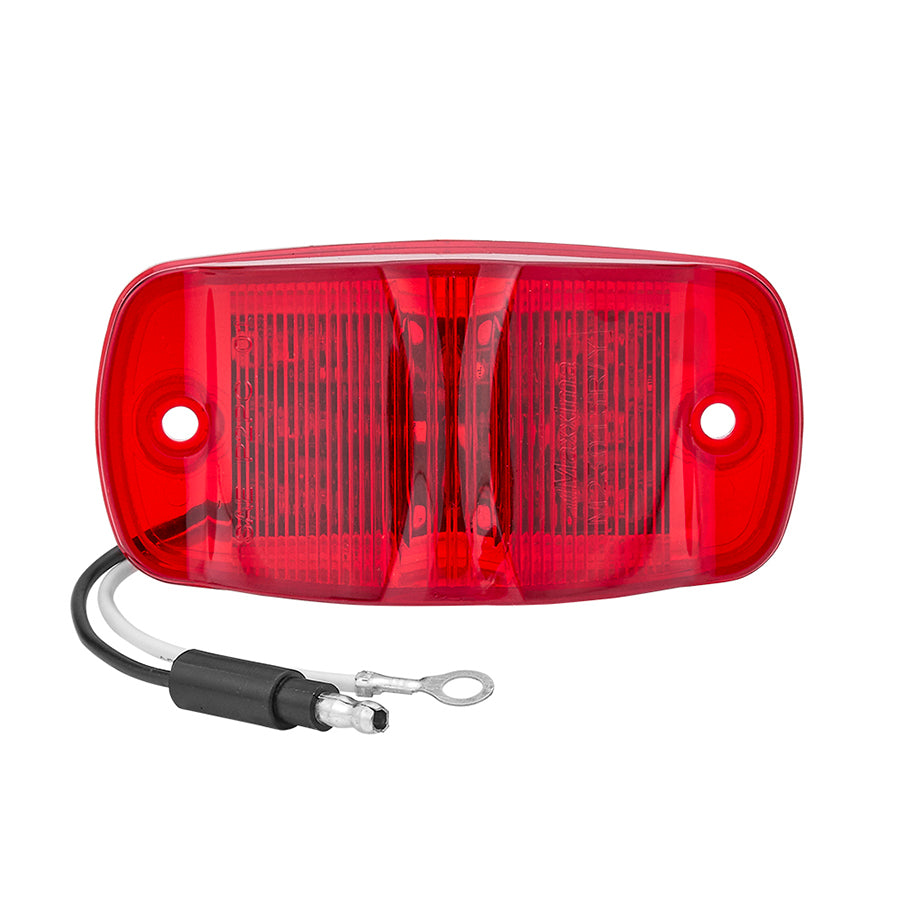 Red LED Rectangular Clearance Marker