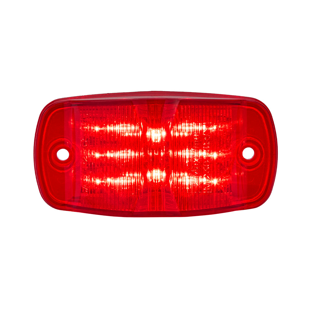 Red LED Rectangular Clearance Marker