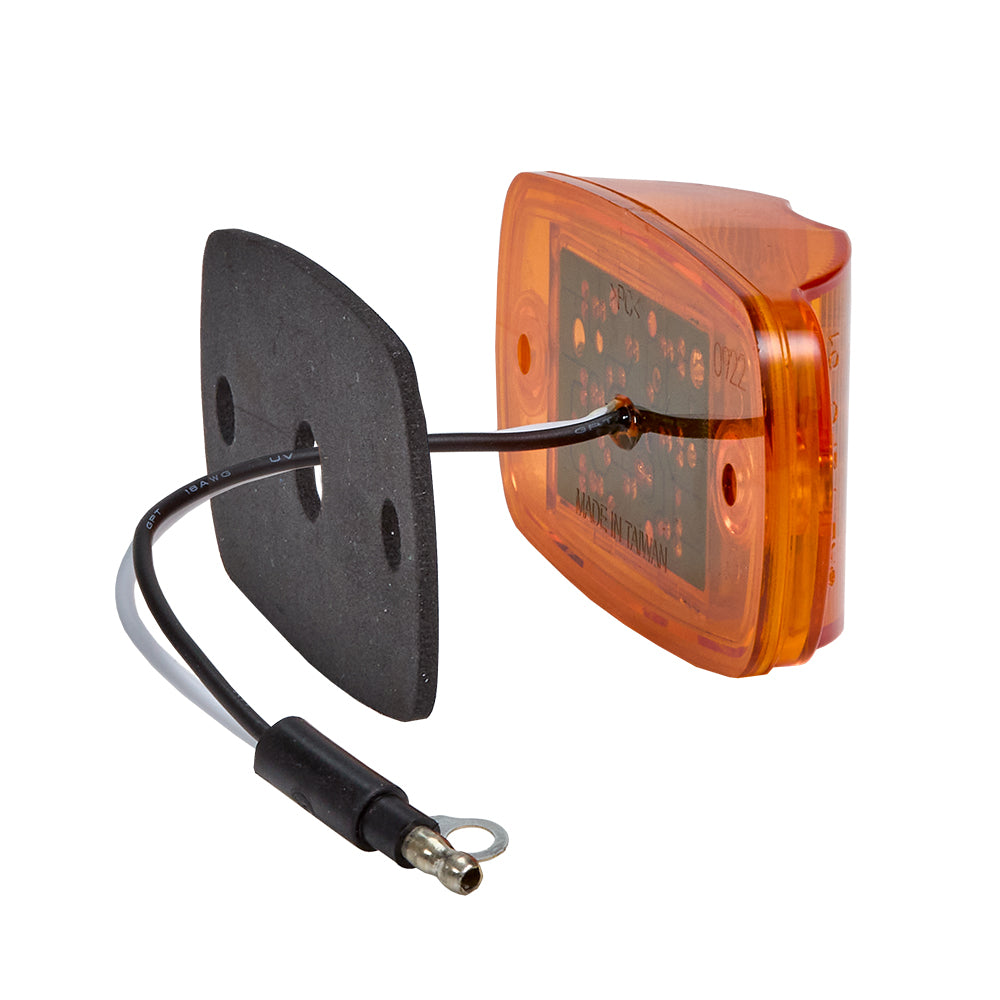 Amber LED Rectangular Clearance Marker