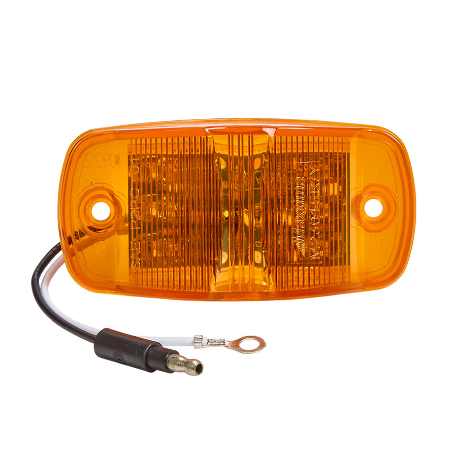 Amber LED Rectangular Clearance Marker
