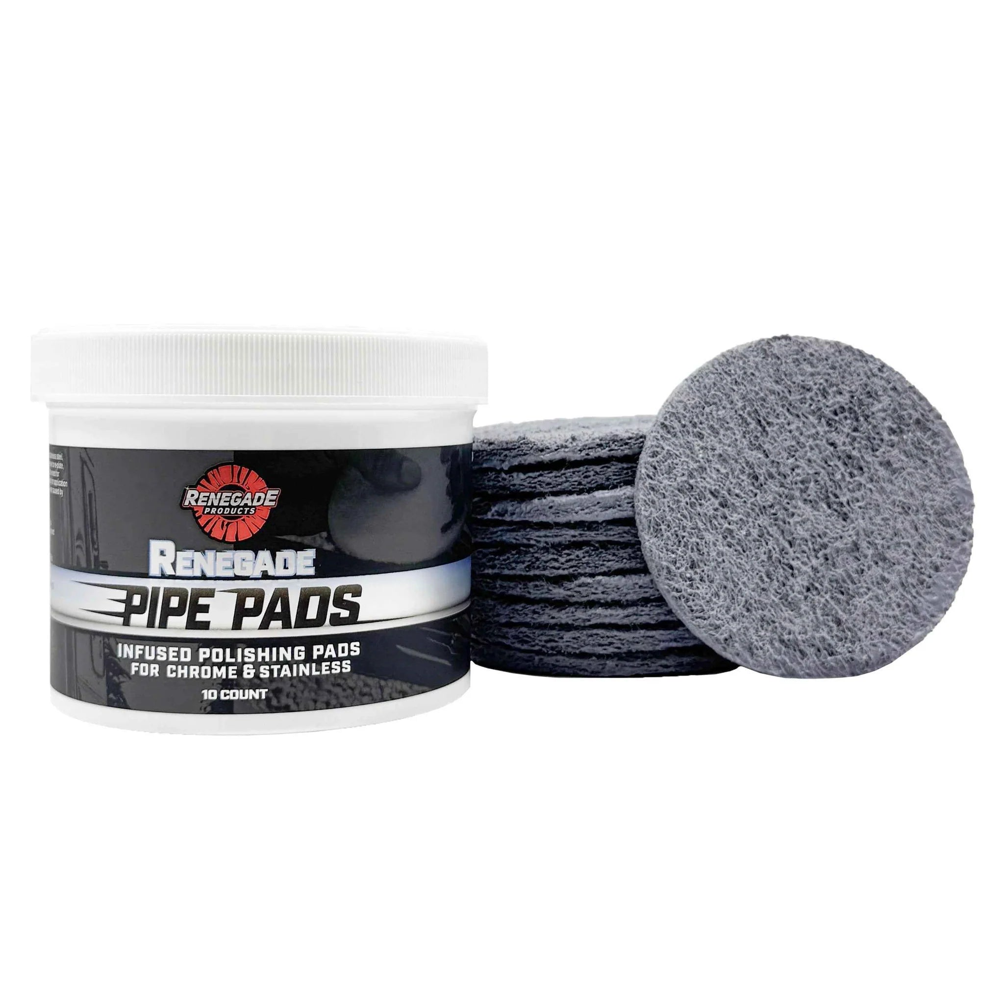 Pipe Pads: Renegade Pipe Dream-Infused Polishing Pads - 10 count