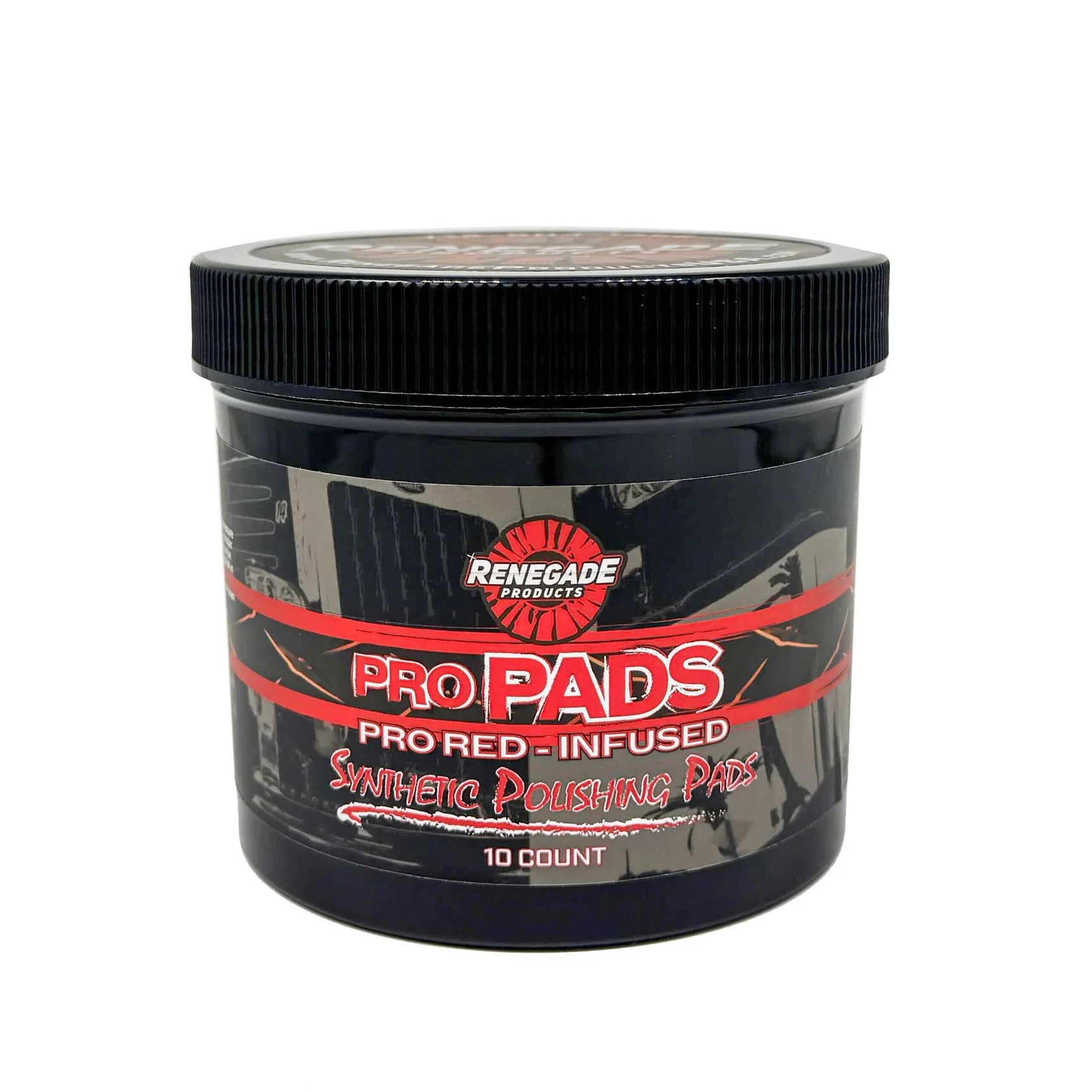 Renegade Pro Red-Infused Polishing Pads - 10 count